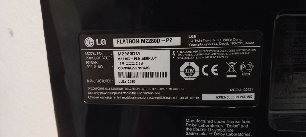 Televisão LG 80€