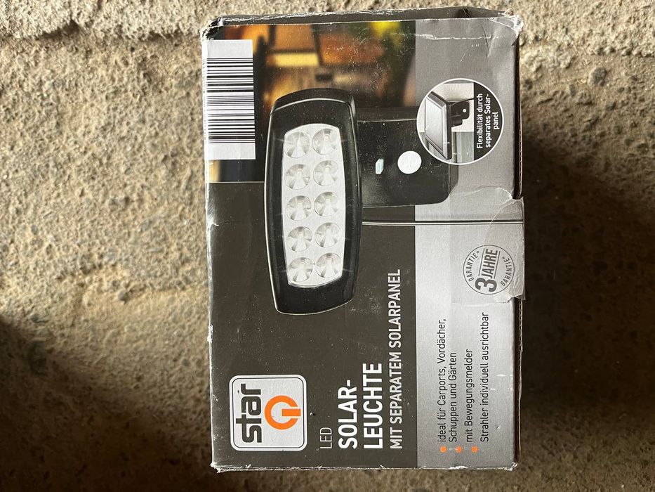 Світлодіодні сонячна лампа