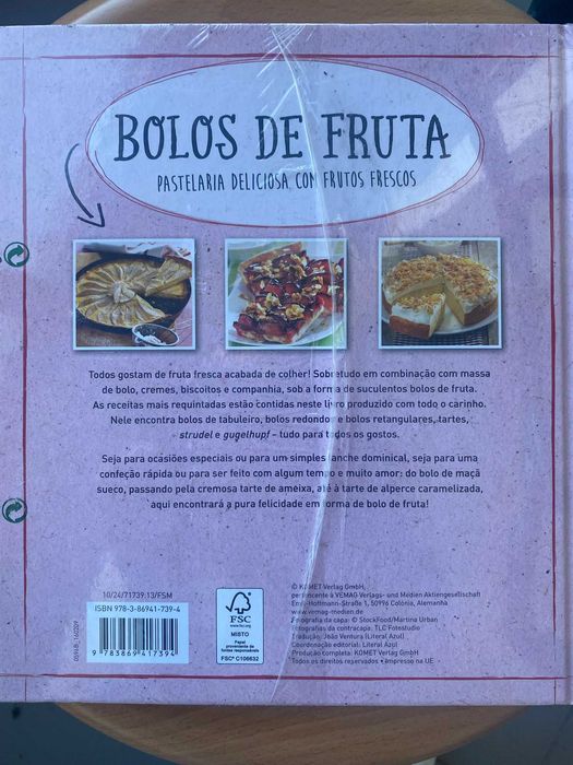 Livro de Receitas de Bolos