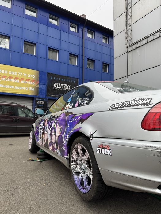 BMW e46 купе дріфт