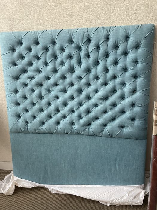 Cabeceira de cama capitoné verdadeiro nova