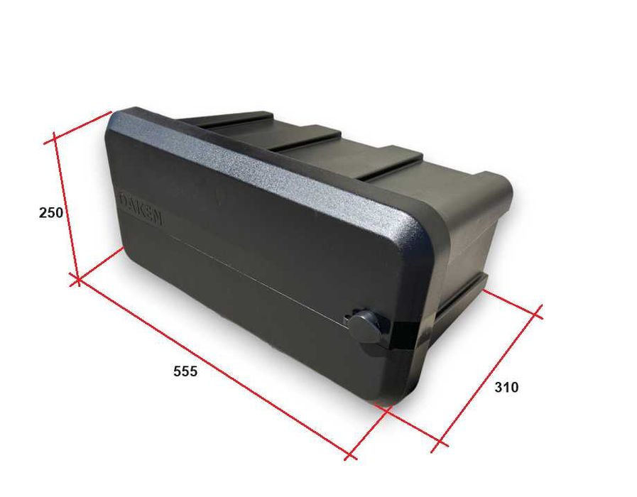 Skrzynka do przyczepki , przyczepy , busa - 550x255x310