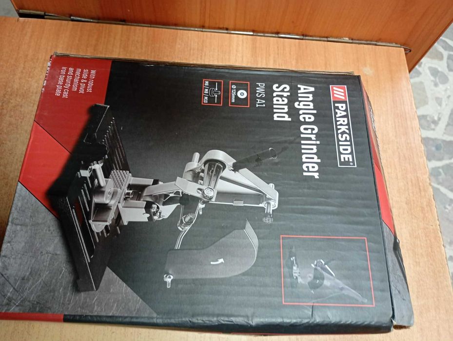 Parkside Stojak Do Szlifierki Kątowej Parkside Pws A1 JAK NOWY!