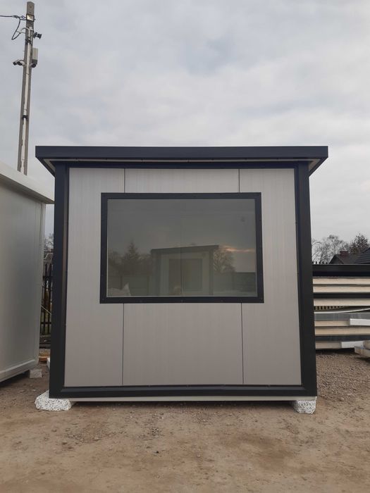kontener ocieplany stróżówka pawilon budka biuro sterownia kabina
