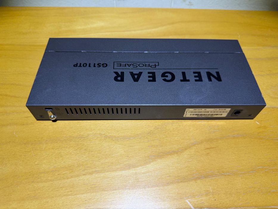 Netgear Prosafe GS110TP Smart Switch with 8 port