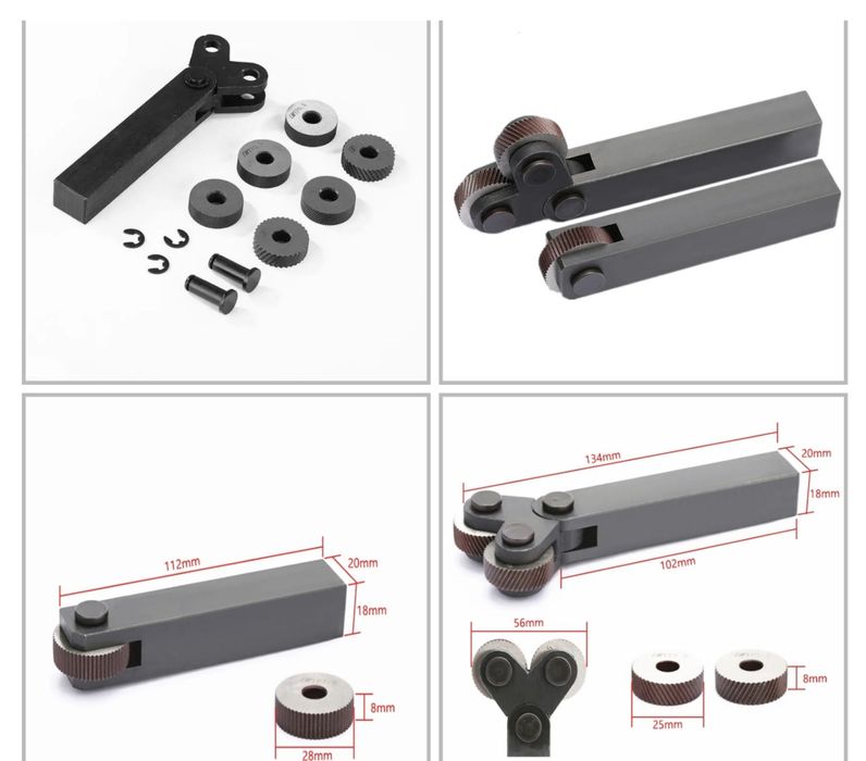Токарна оснастка патрони центра накатки