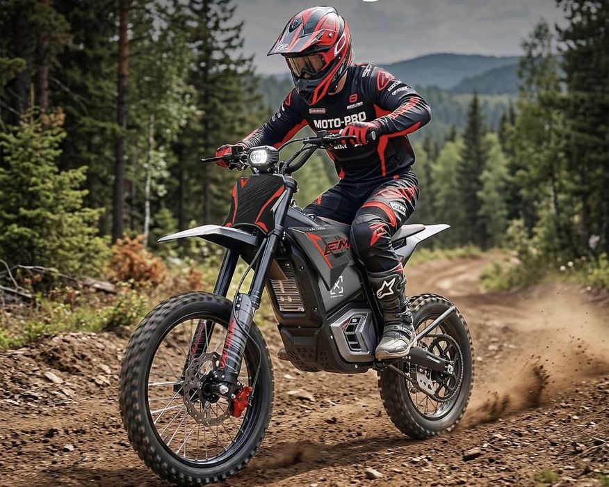 Mota elétrica E-Bike 95 km de autonomia e 8,2 cv