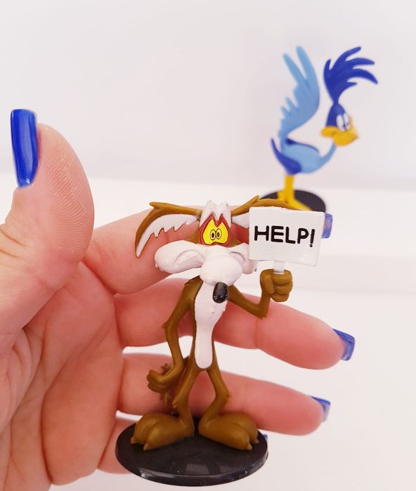 Conjunto 2 pcs Bip Bip e coiote (Portes Incluidos)