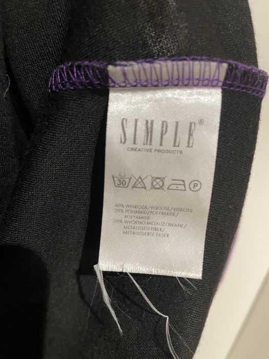 Śliczna bluzeczka damska Simple r42 fioletowa