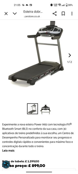 Passadeira musculação spinning