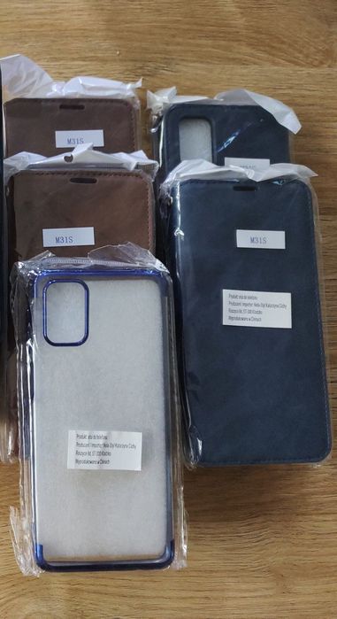 Samsung M31s BLACK stan doskonały+pokrowce
