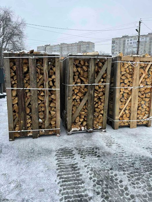 Дрова рубані (береза, дуб)