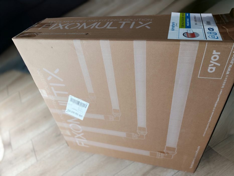 Rura PEX AL/PEX 16mm 100m w Czerwonej Otulinie Somatherm | NOWA | NF