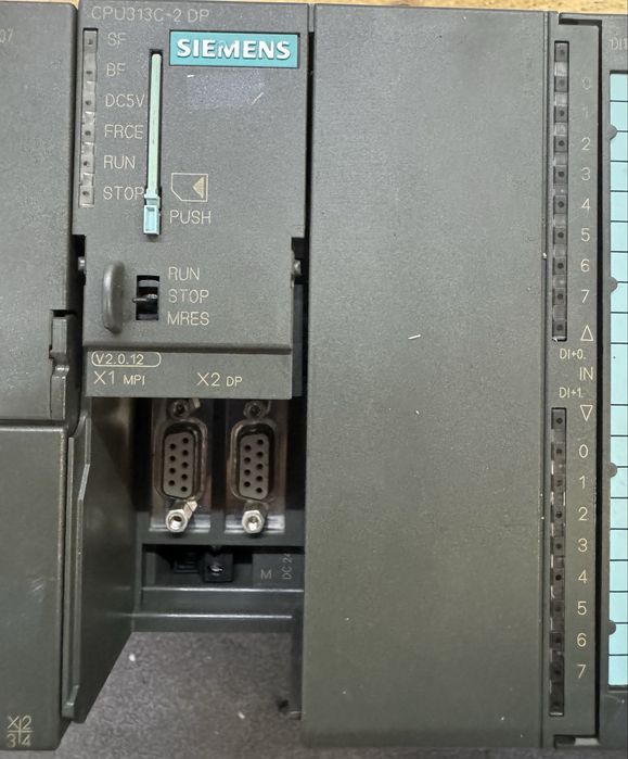 Conjunto Siemens S7-300 – CPU 313C-2 DP + FM352 + PS307 10A + I/O