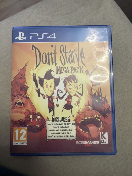 Sprzedam gre don’t starve mega pack ps4  stan bardzo dobry !