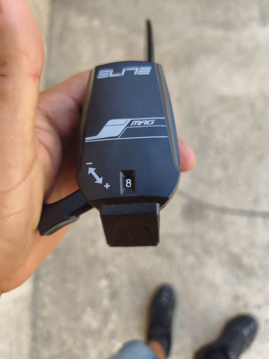 Rolo Treino Bike Elite Qubo Power Mag Smart B+ (Compatível c/ Zwift)
