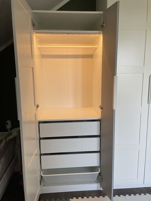 Szafa pax 75x201 biała