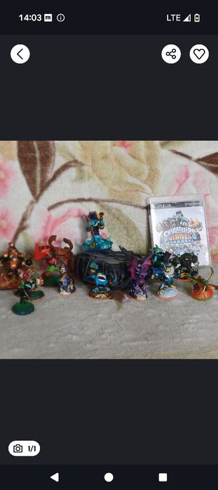 Skylanders Giants 13 figurek plus portal