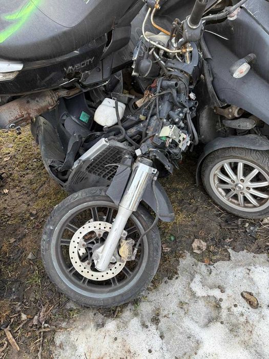 PIAGGIO BEVERLY 500 IE silnik częsci lagi stacyjka + kluczyk wtrysk