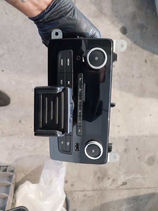 Moldura e Radio Renault Clio 4