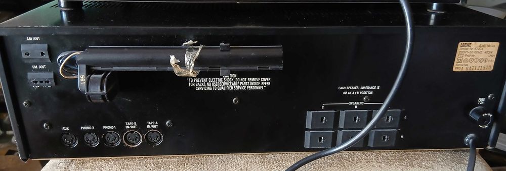 Amplituner Loewe TA 12000 SX6776/24  1979-1981r.