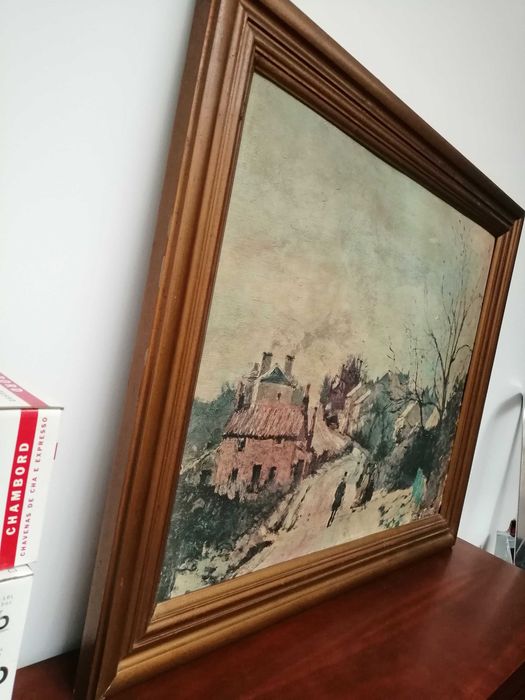 Quadro a óleo antigo