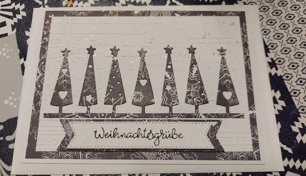 Wykrojnik choinki choinka scrapbooking Boże Narodzenie Święta