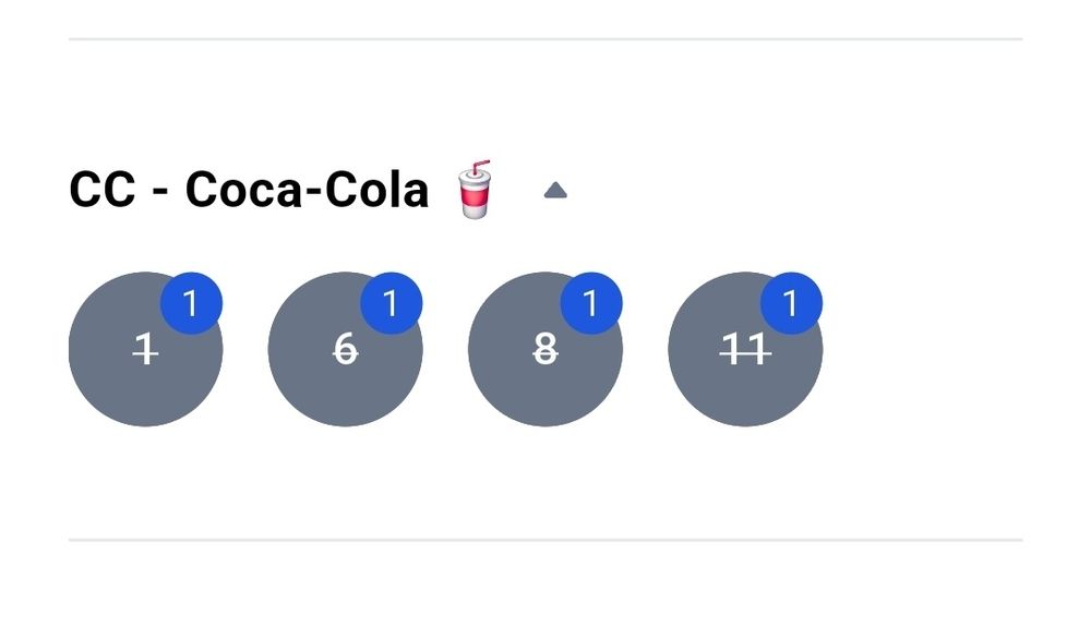Troca de cromo coca cola cc2 por cc1, cc6, cc8 ou cc11