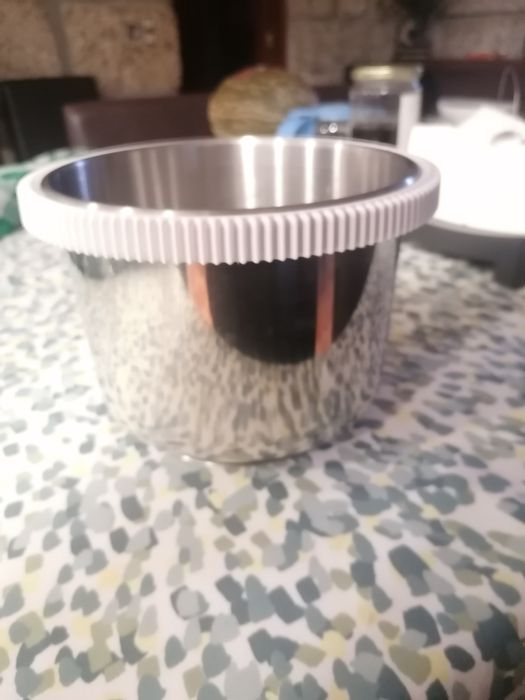 Taça em inox para batedeira HAEGER