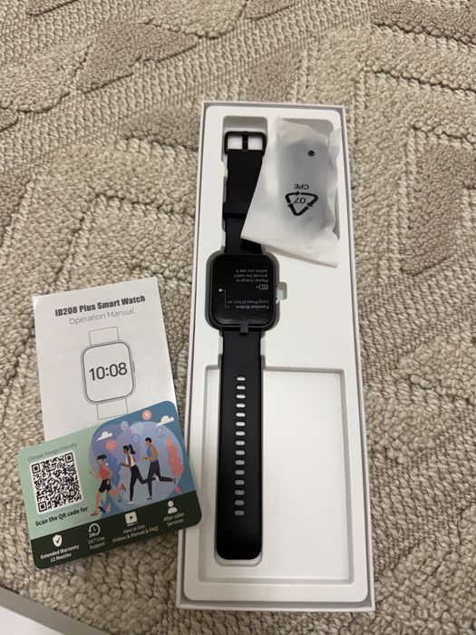 Смарт-годинник ID208 Plus smart watch чорні
