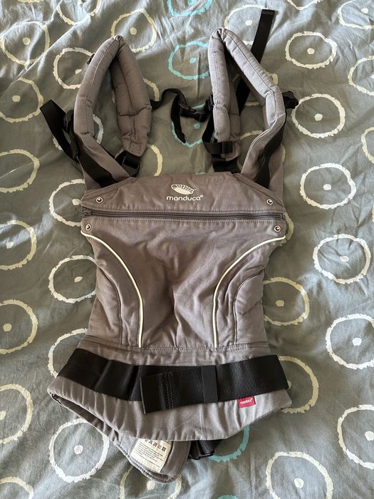 Manduca Nosidełko Purecotton Dark Grey