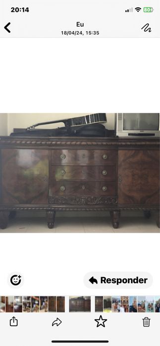 Mobília de sala de jantar