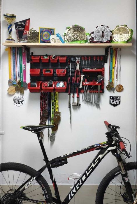 Mocna XXL Ścianka Tablica Narzędziowa Do Warsztatu + Gratis Kuwety