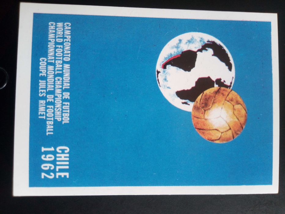 Cromo Panini World Cup Story Chile 1962