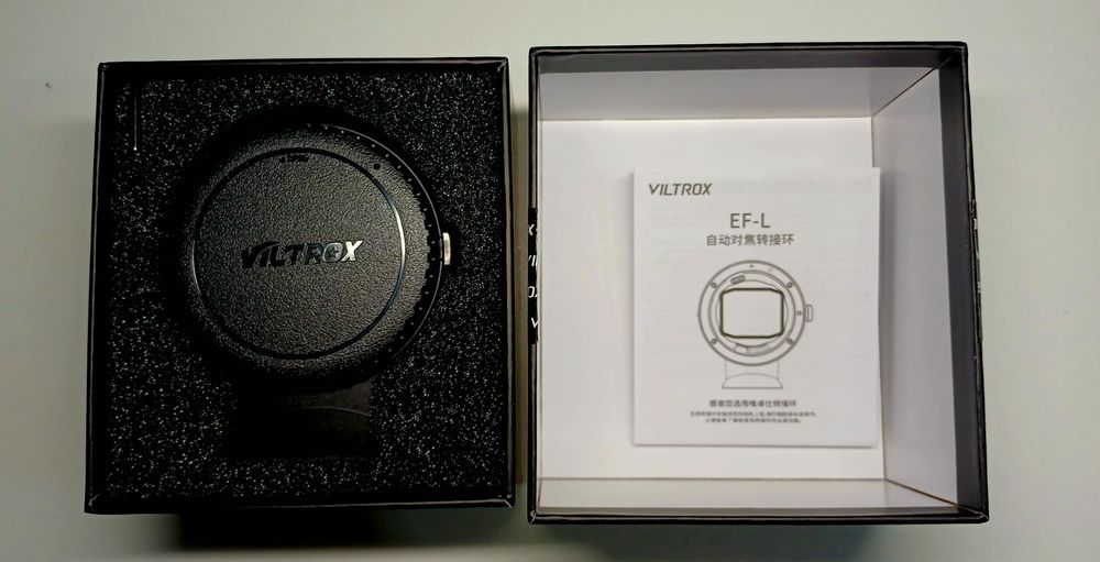 Viltrox EF-L mount adapter
