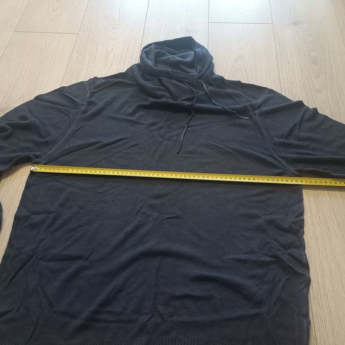 Sweter/bluza  z wełną merynos xxxl