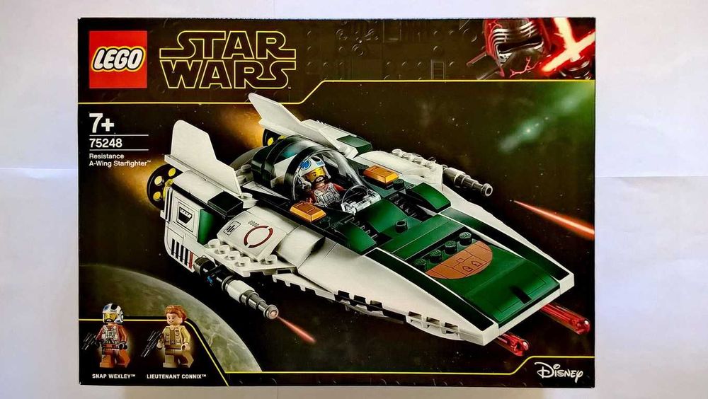 Lego Star Wars 75248 Resistance A-Wing Starfighter selado