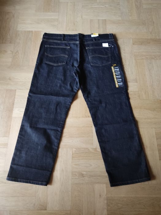 Lee 38 x 29 regular fit granatowe.