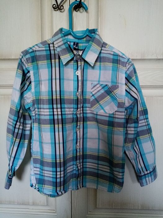 Koszula chłopięca 5-10-15 na 116