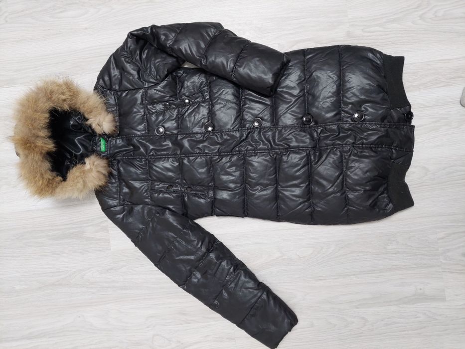 Зимовий пуховик, пухове пальто Benetton