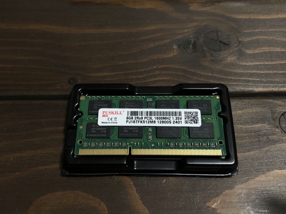 Оперативная память в ноутбук ddr3 DDR3L 8gb SODIMM SKhynix micron