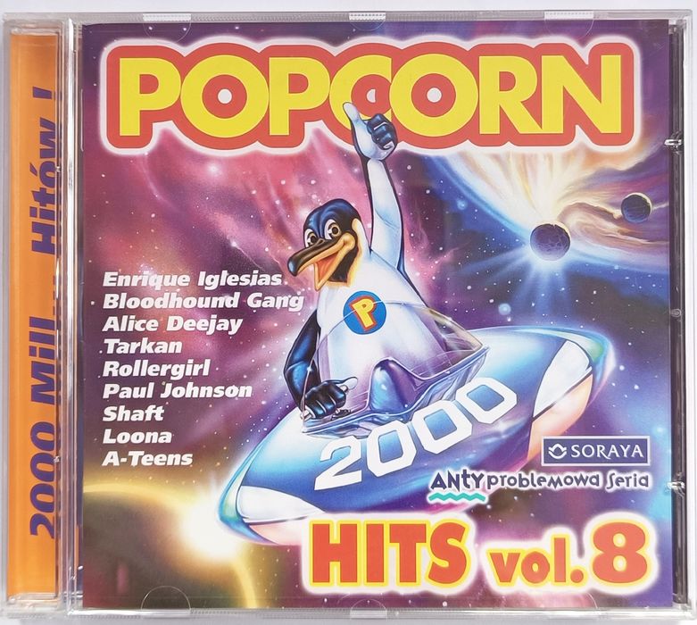 Popcorn Hits vol. 8 1999r ( Orginał) Enrique Iglesias Ace Of Base