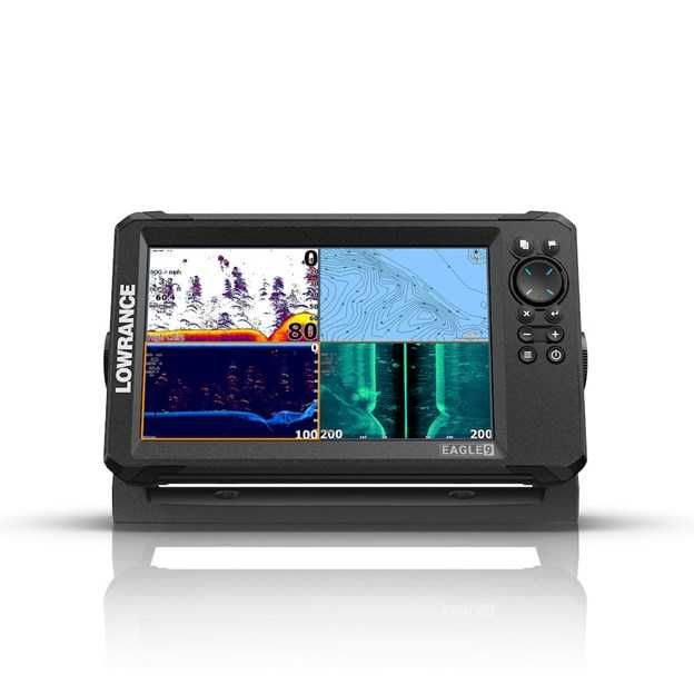 Lowrance Eagle 9 TripleShot HD – echosonda GPS + CHIRP + SideScan + DownScan Imaging™ + FishReveal™