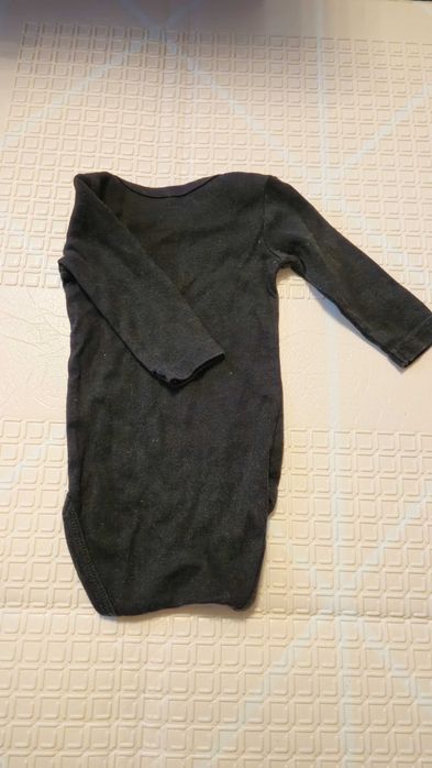 Name it czarne body długi rękaw 62