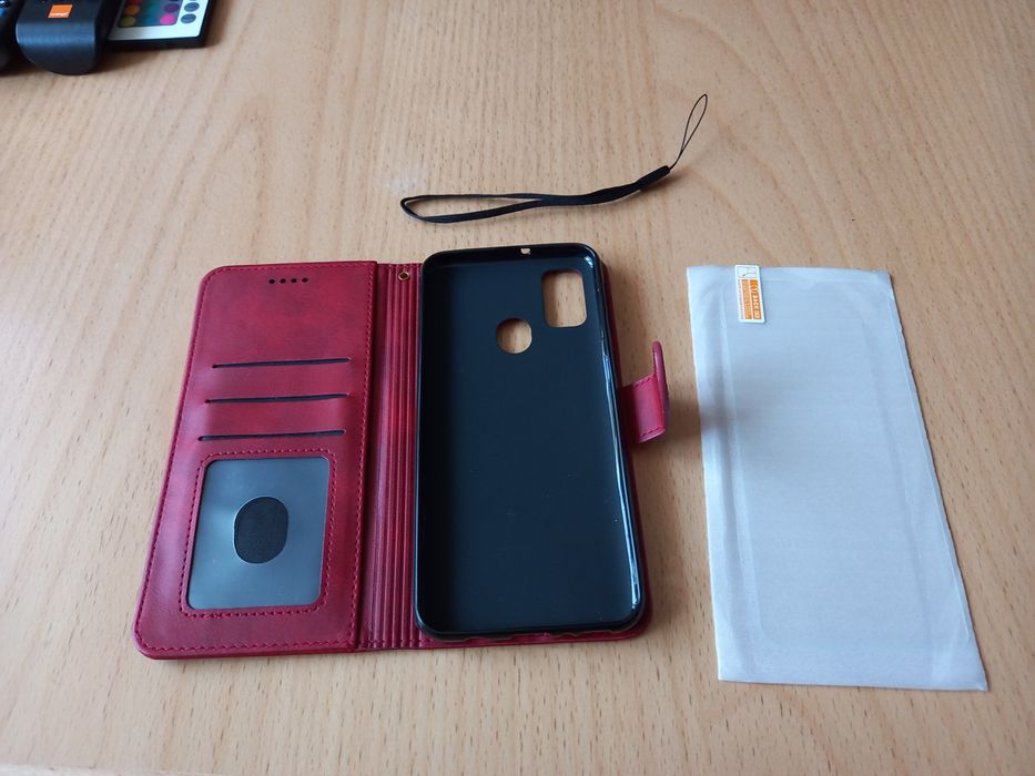 Etui samsung m30 s + szkło hartowane