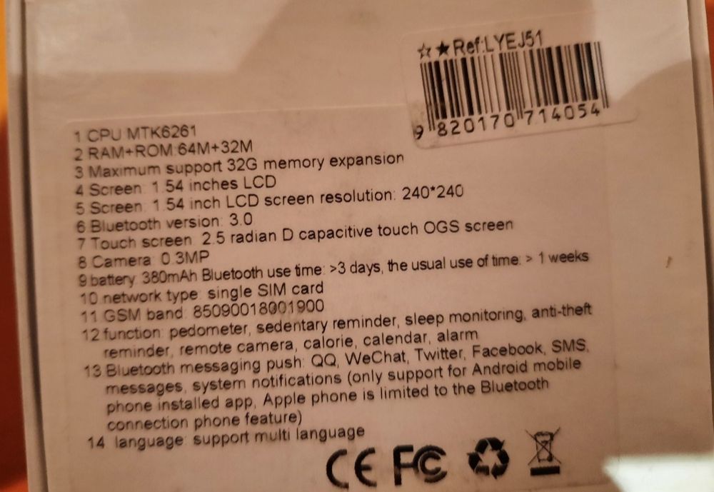 Smart watch como novo