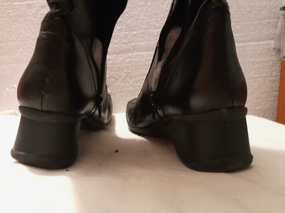 buty kozaki Clarks roz.5/ 38- SKóRA naturalna!