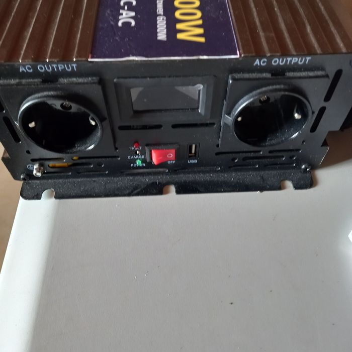 Inversor 24v 3000w surge power 6000w DC-AC