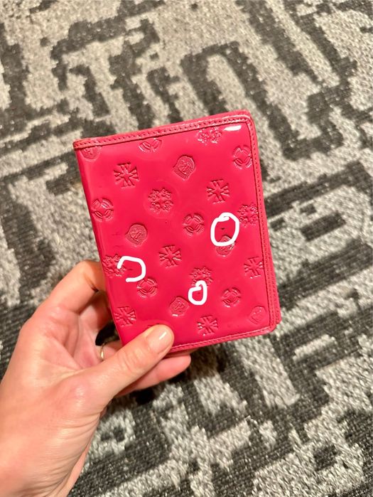 Portfelik na karty Wittchen różowy