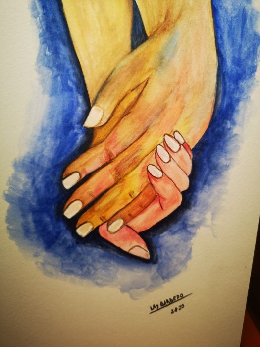 Aguarela sobre papel